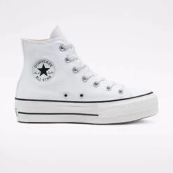 Converse Chuck Taylor Platform Blanche Haute