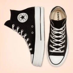 Converse Chuck Taylor Platform Noir Haute -Boutique Monpiedceheros converse chuck taylor platform noir haute 2